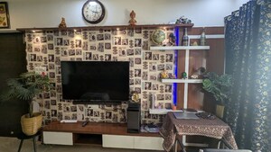 Living Room in 2 BHK Apartment at Venkatesh Graffiti, Keshav Nagar – for Rent