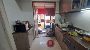Kitchen in 2 BHK Apartment at Goyal Lakshchandi Heights, Goregaon East – for Rent
