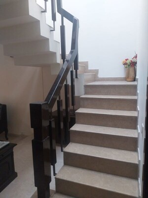 Staircase in 3.5 BHK Villa at Vipul Tatvam Villas, Sector 48 – for Rent