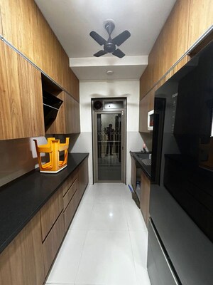 Kitchen in 2 BHK Apartment at Lodha Splendora Phase II, Ghodbunder Road – for Rent