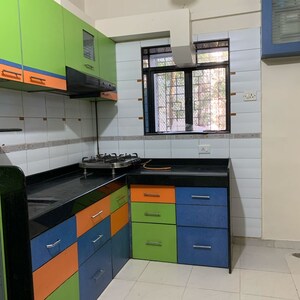 Kitchen in 1 BHK Apartment at Chikoowadi – for Rent