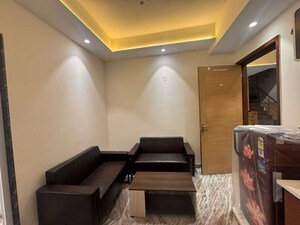 Living Room in 1 BHK Apartment at Saket – for Rent