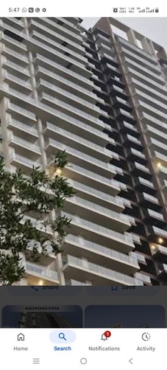 4 BHK + Pooja Room,Servant Room,Study Room Apartment For Rent in Kalpataru Vista