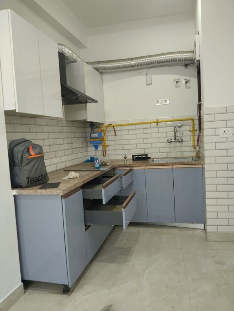 Kitchen, neb sarai 2 Bedroom 850 Sq.Ft. Builder Floor In Neb Sarai Delhi 10238004