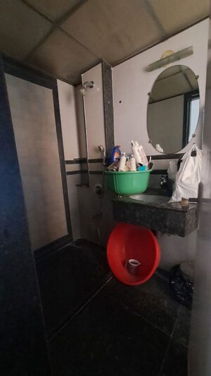 Kitchen in 3 BHK Apartment at Goyal Lakshchandi Heights, Goregaon East – for Rent