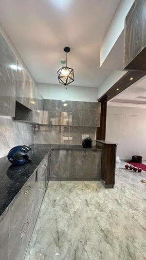 Kitchen in 3 BHK Apartment at RG Luxury Homes, Sector 16b Greater Noida – for Rent