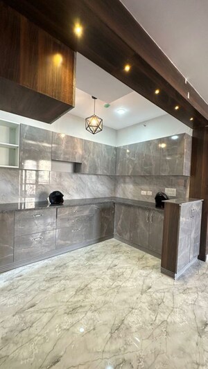 Kitchen in 3 BHK Apartment at RG Luxury Homes, Sector 16b Greater Noida – for Rent