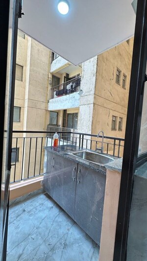 Balcony in 3 BHK Apartment at RG Luxury Homes, Sector 16b Greater Noida – for Rent