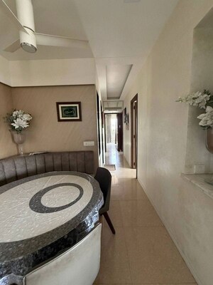 Bathroom in 3 BHK Apartment at Sheth Vasant Lawns, Laxmi Nagar – for Rent