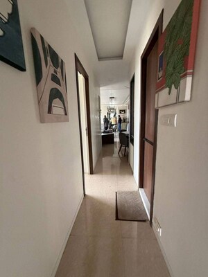 Building Lobby in 3 BHK Apartment at Sheth Vasant Lawns, Laxmi Nagar – for Rent