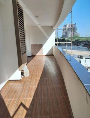 Balcony in 3.5 BHK Apartment at Omaxe Lake, North Mullanpur – for Rent