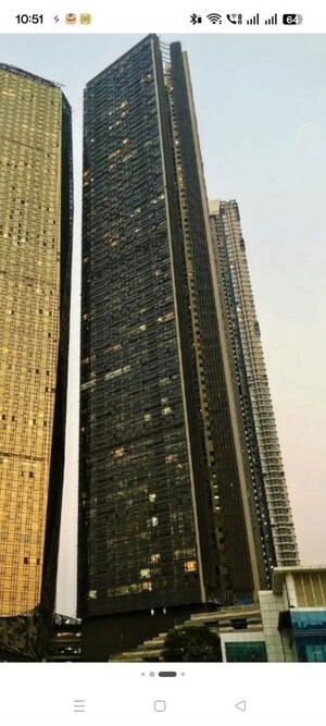 Building Lobby in 3 BHK Apartment at Lodha Marquise, Worli – for Rent