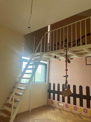 Staircase in 6 BHK Villa at Lodha Belmondo, Gahunje – for Sale