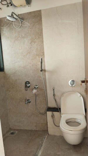 Bathroom in 3 BHK Apartment at Omkar Vayu, Mahim – for Sale