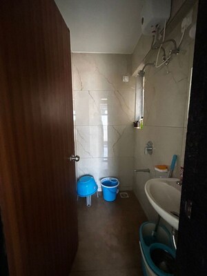 Bathroom in 1 BHK Apartment at Raunak Bliss B2, Ghodbunder Road – for Sale