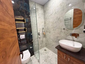 Bathroom in 3 BHK Builder Floor at Saket – for Rent