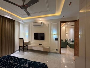 Living Room in 3 BHK Builder Floor at Saket – for Rent