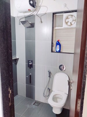Bathroom in 2.5 BHK Apartment at Yashwin Orizzonte, Kharadi – for Rent