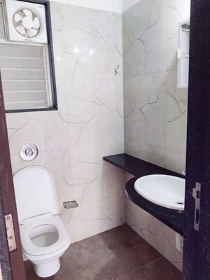 Bathroom in 2.5 BHK Apartment at Yashwin Orizzonte, Kharadi – for Rent