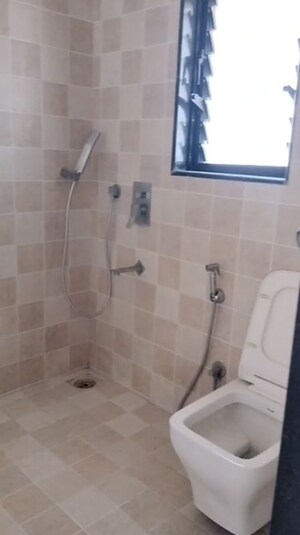 Bathroom in 3 BHK Apartment at Chembur – for Rent