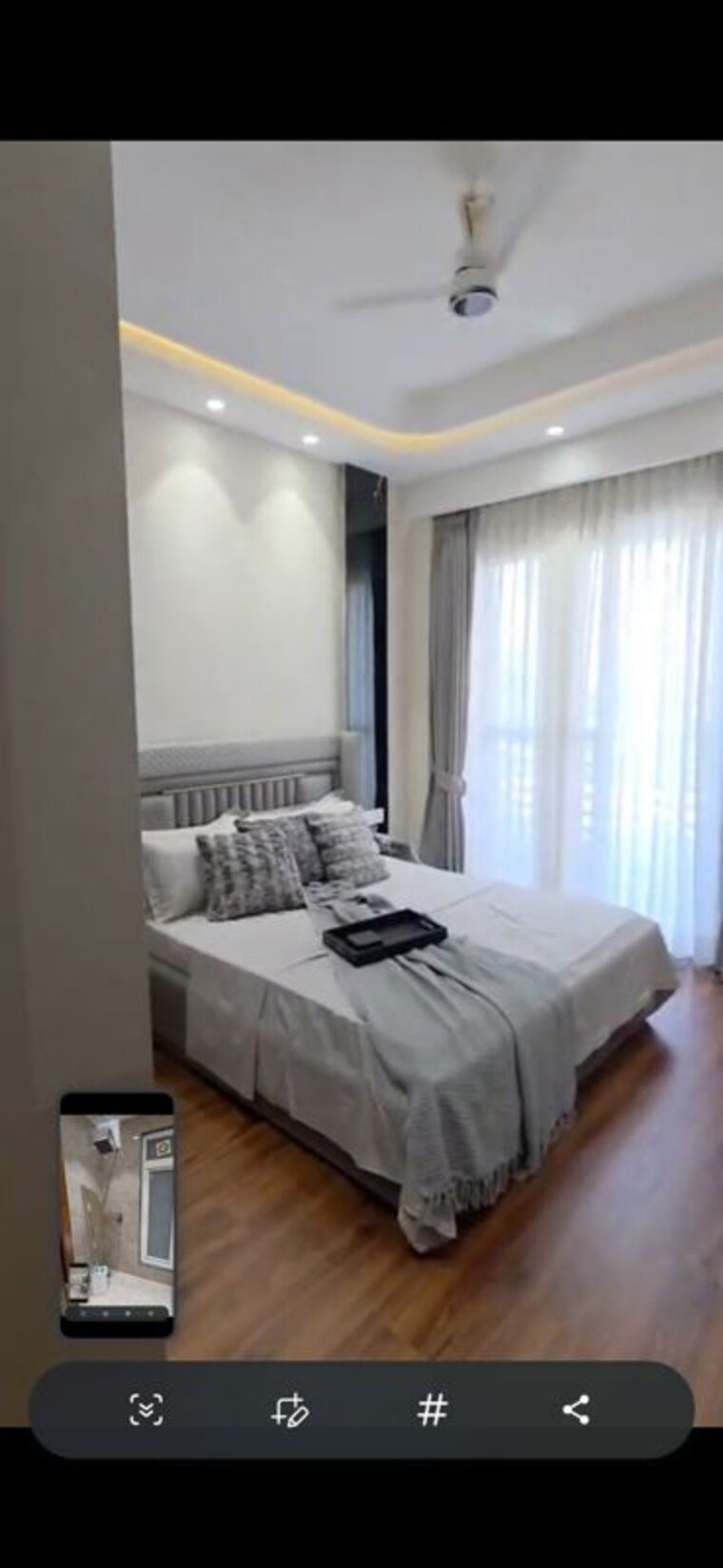 Bedroom, sector 83 3 Bedroom 165 Sq.Yd. Builder Floor In Sector 83 Gurgaon 10236209