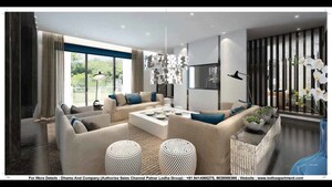 Living Room in 3 BHK Apartment at Lodha NCP Commercial Tower Supremus, Wadala – for Rent