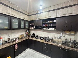 Kitchen in 4 BHK Apartment at Shakti the Sky Lark  Apartment, Sector 52 – for Rent