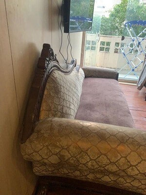 Balcony in 3 BHK Apartment at Vasant Vihar – for Rent