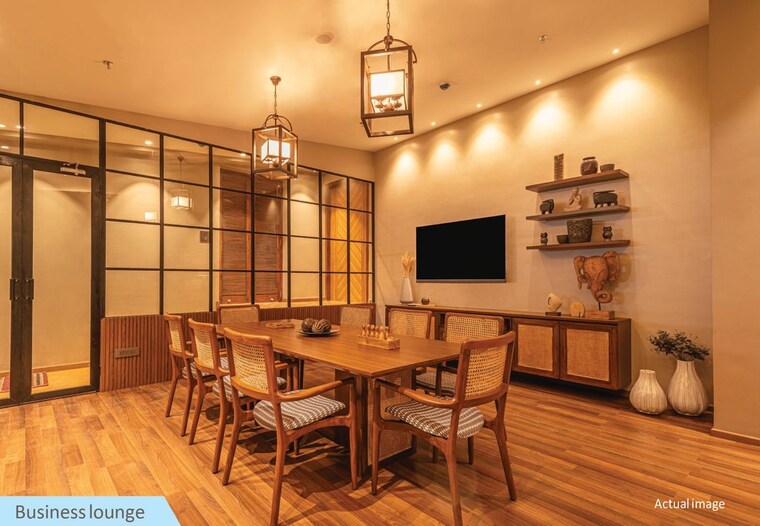 Living Room, rohan-lifescapes-aquino 3 Bedroom 1800 Sq.Ft. Apartment In Prabhadevi Mumbai 10238180