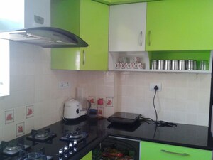 Kitchen in 3 BHK Apartment at Ushodaya Marvel, Bellandur – for Rent