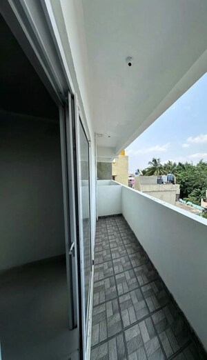 Balcony in 3 BHK Apartment at Ramamurthy Nagar – for Rent