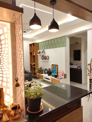 Living Room in  Apartment at Sai Saheb, Pimple Saudagar – for Rent