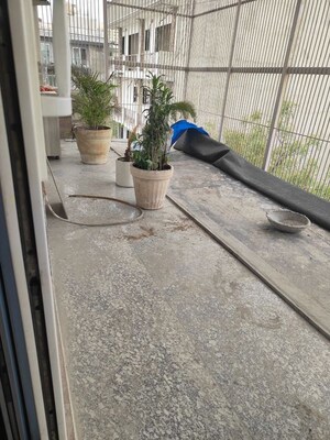 Balcony in 4 BHK Builder Floor at Mayfield Garden – for Rent