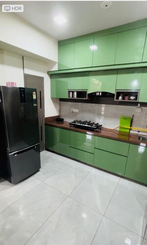Kitchen in 3 BHK Apartment at Vaishnodevi Circle – for Sale