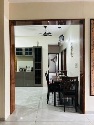 Kitchen in 3 BHK Apartment at Vaishnodevi Circle – for Sale