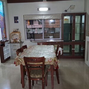 Dining area in 3 BHK Villa at Elite Empire Apartment, Balewadi – for Rent
