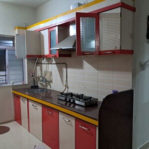 Kitchen in 3 BHK Villa at Elite Empire Apartment, Balewadi – for Rent