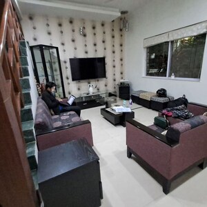 Living Room in 3 BHK Villa at Elite Empire Apartment, Balewadi – for Rent
