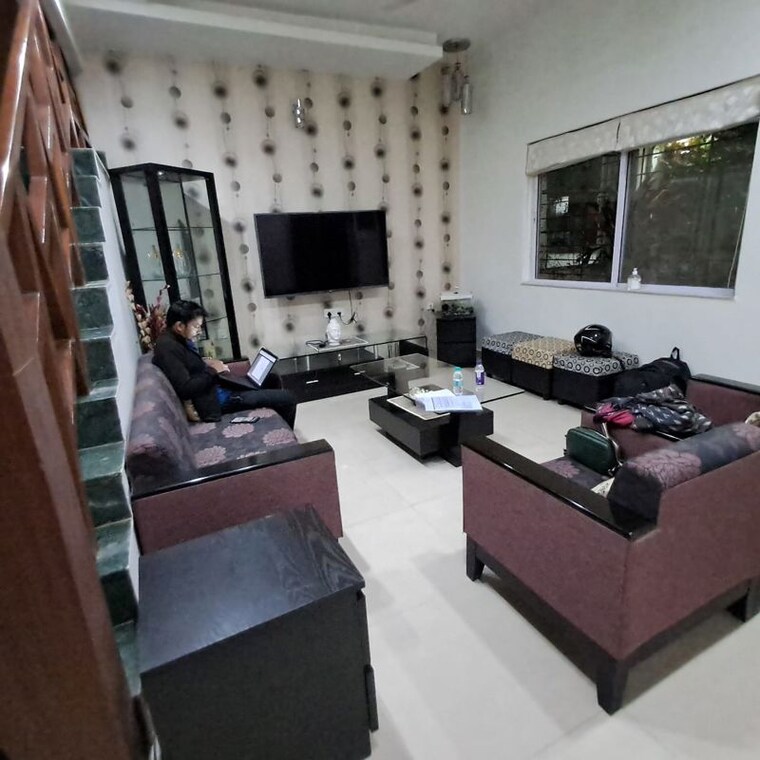 Living Room, elite-empire-apartment 3 Bedroom 2200 Sq.Ft. Villa In Balewadi Pune 10238186