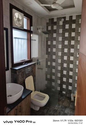 Bathroom in 3 BHK Builder Floor at Malibu Town – for Rent