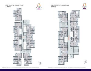 Floor Plan in 1 BHK Apartment at Taloja Phase 2 – for Sale