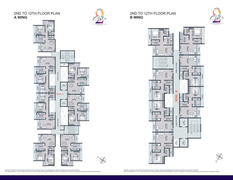 Floor Plan, taloja phase 2 1 Bedroom 685 Sq.Ft. Apartment In Taloja Phase 2 Navi Mumbai 10238210
