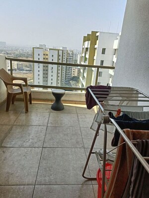 Balcony in 3 BHK Apartment at Wagholi – for Rent