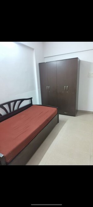 Bedroom in 2 BHK Apartment at Manav Silver Skyscapes, Wakad – for Rent