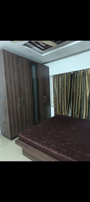 Bedroom in 2 BHK Apartment at Manav Silver Skyscapes, Wakad – for Rent