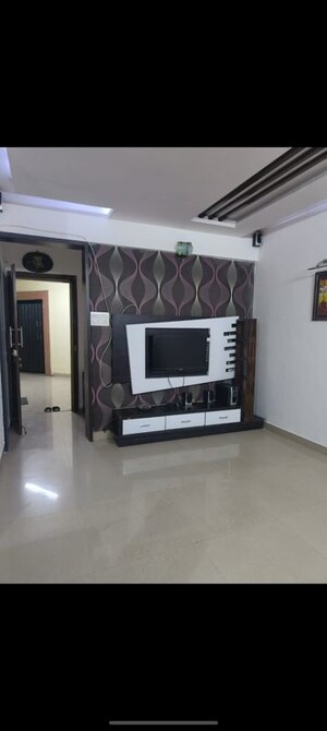 Living Room in 2 BHK Apartment at Manav Silver Skyscapes, Wakad – for Rent
