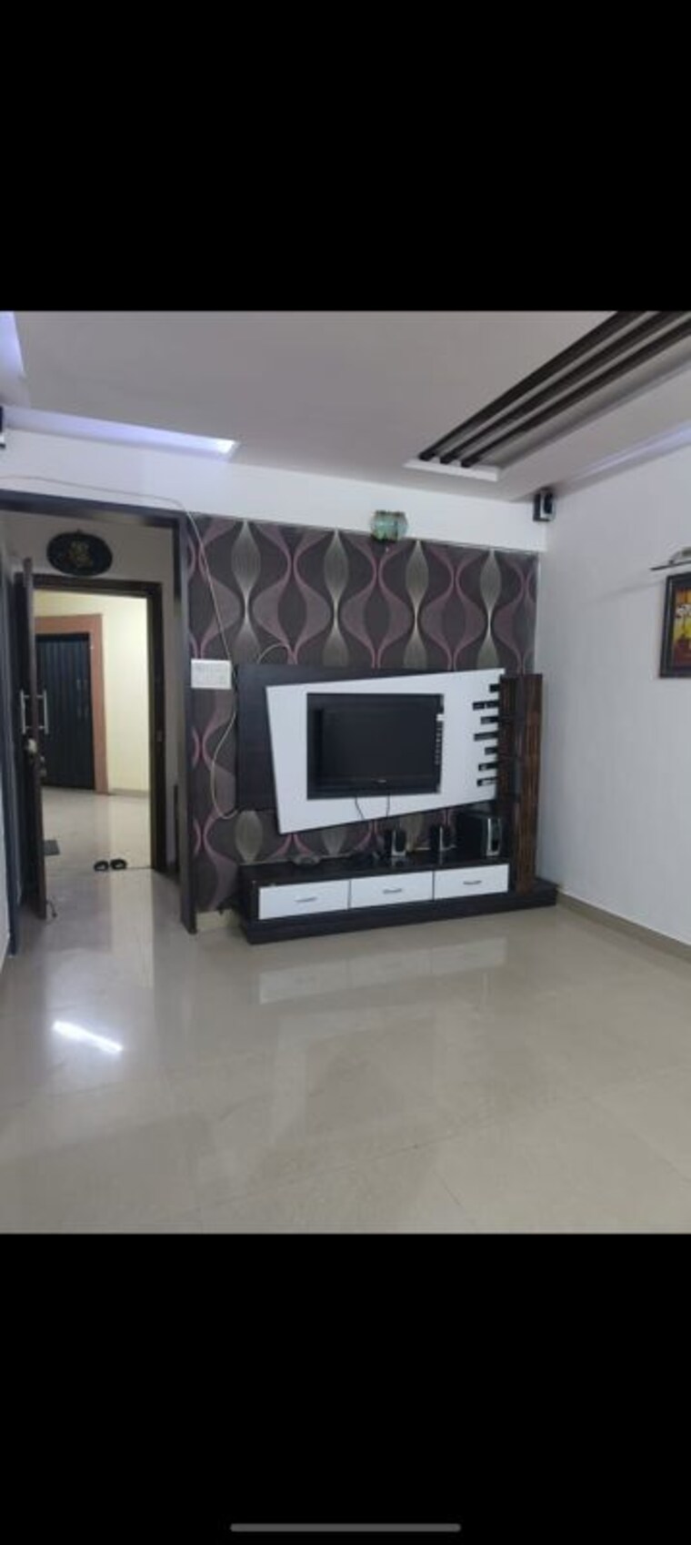 Living Room, manav-silver-skyscapes 2 Bedroom 960 Sq.Ft. Apartment In Wakad Pune 10238236