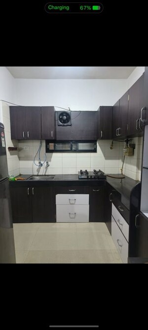 Kitchen in 2 BHK Apartment at Manav Silver Skyscapes, Wakad – for Rent