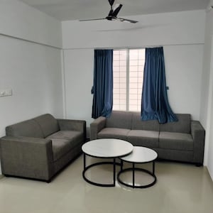 Living Room in 2 BHK Apartment at Sukhwani Skylines, Wakad – for Rent