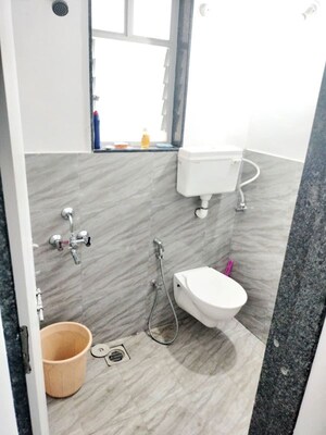 Bathroom in 2 BHK Apartment at Sukhwani Skylines, Wakad – for Rent